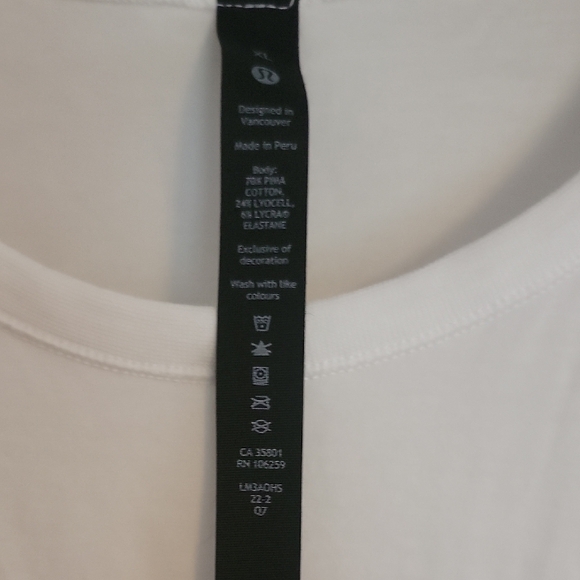 Lululemon New York NYC Limited Edition shirt Size XL White - Picture 5 of 7